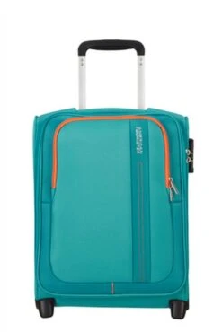 American Tourister Sea Seeker Upright Underseater Tsa 45 Aqua Green