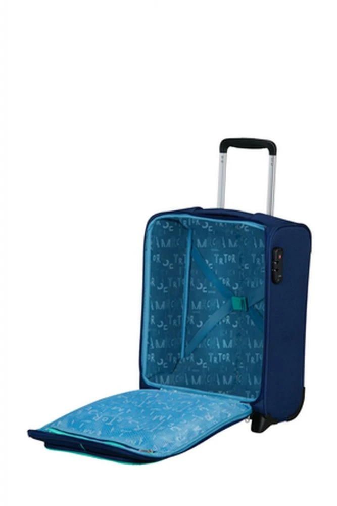 American Tourister Sea Seeker Upright Underseater Tsa 45 Combat Navy – Bild 7