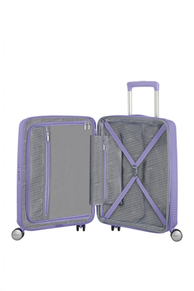 American Tourister Soundbox Spinner 55/20 TSA EXP Lavender – Bild 7
