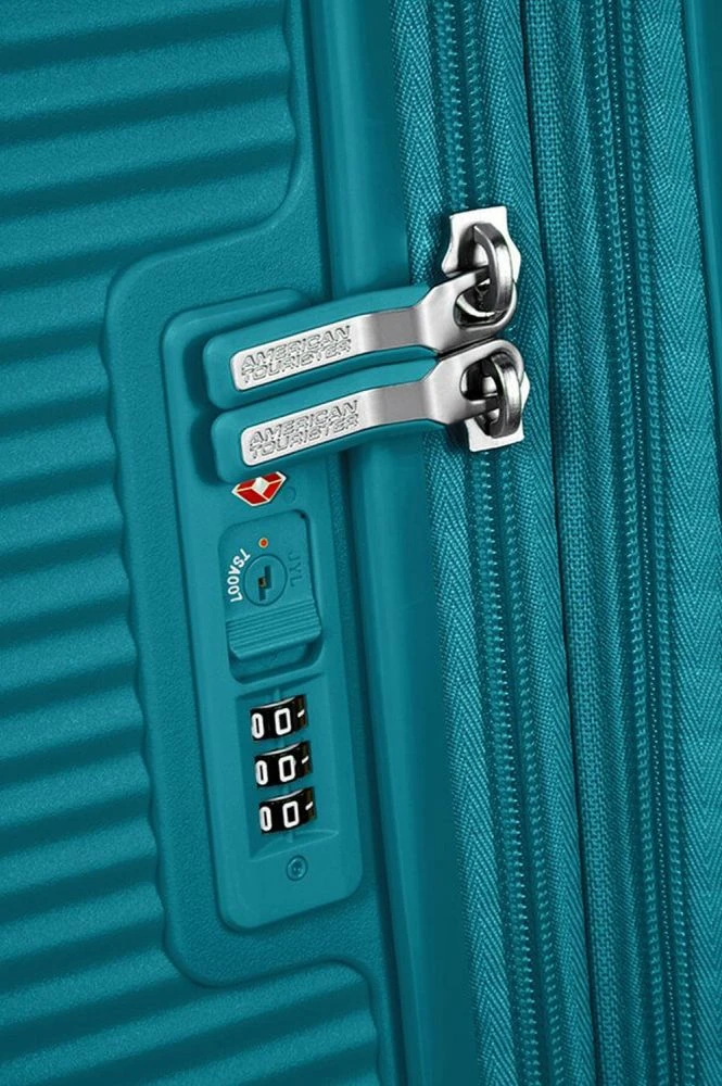 American Tourister Soundbox Spinner 55/20 TSA Exp Jade Green – Bild 4
