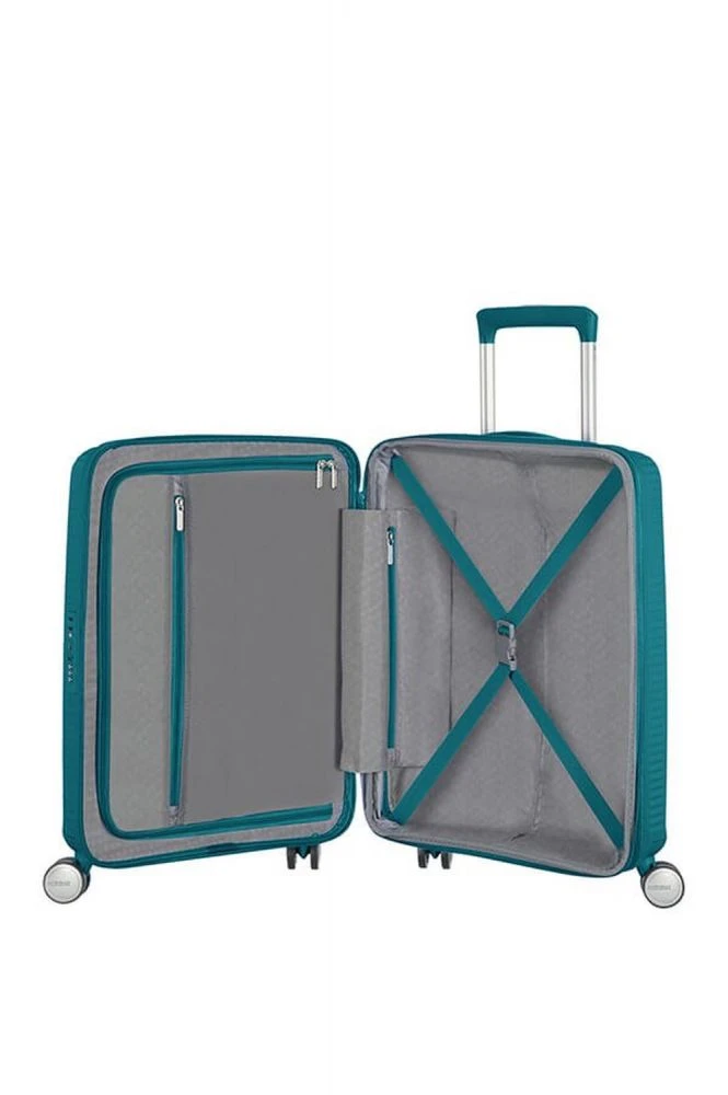 American Tourister Soundbox Spinner 55/20 TSA Exp Jade Green – Bild 7