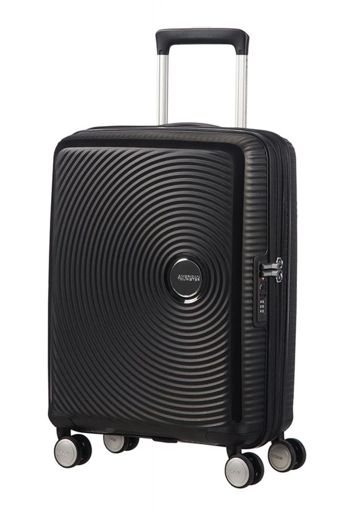 American Tourister Soundbox Spinner 55/20 TSA EXP Bass Black
