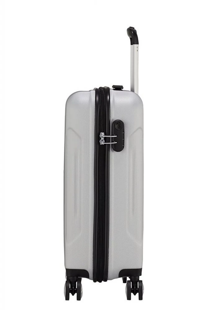 American Tourister Tracklite Spinner 55/20 Silver – Bild 4