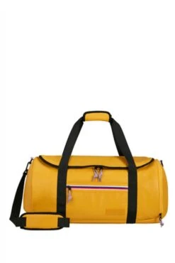 American Tourister Upbeat Pro Duffle Zip Coated Yellow