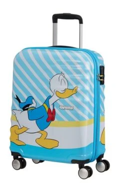 American Tourister Wavebreaker Disney Spinner 55/20 Disney Donald Blue Kiss