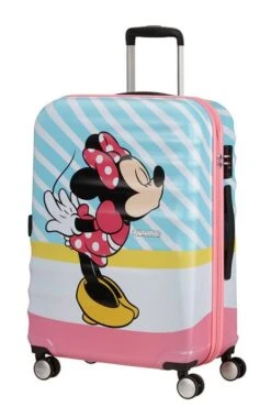 American Tourister Wavebreaker Disney Spinner 67/24 Minnie Pink Kiss