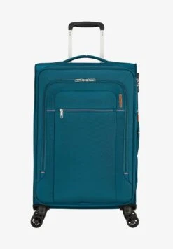 American Tourister CROSSTRACK TROLLEY - Trolley - Navy/orange