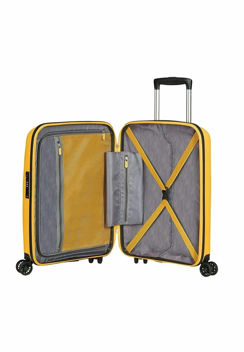 American Tourister DLX - Trolley - Giallo – Bild 2